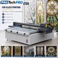 Impresora UV Plana de Alta Velocidad de 1300x2500mm para Impresión en Vidrio, Cerámica, Azulejos y Acrílico, Decoración de Vidrio Arquitectónico