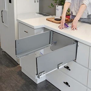 Linsont 171Mm Hiện Đại 3D Có Thể Điều Chỉnh Mỏng Hộp Đầy Đủ Mở Rộng Mềm Đóng Ngăn Kéo Trượt Cho Nhà Bếp Trung Tâm Ăn Uống Nhà Kho/Hội Thảo - Product Image 6