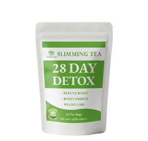 Tè Detox Naturale per Adulti, 28 Giorni, Miscela 100% Vegetale, Bevanda Salutare Quotidiana a Basso Contenuto di Grassi <span class=keywords><strong>in</strong></span> Confezione Bustine - Product Image 1