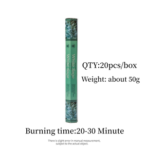 Bâtons d'<span class=keywords><strong>encens</strong></span> spirituels indiens au bois de santal, faits à la main, parfum naturel, aromatiques, aromathérapie, <span class=keywords><strong>purificateur</strong></span> d'air pour les pièces, anti-stress - Product Image 6