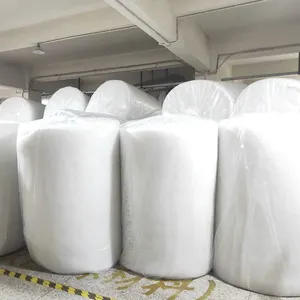 150gram 250gram 300gram ketebalan berbeda Nonwoven termal terikat gulungan kapas untuk furnitur