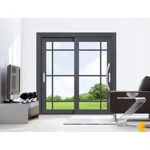 <span class=keywords><strong>Porte</strong></span> coulissante horizontale en acier inoxydable à persiennes acoustiques modernes en alliage d'aluminium pour l'intérieur Coupe-vent en bois <span class=keywords><strong>PVC</strong></span>/coupe-vent pour - Product Image 4
