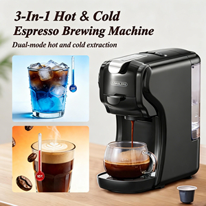 Máquina de Espresso Portátil, Comercial, Mini, Totalmente Automática, Multifuncional e Inteligente, de Plástico, para Preparación en Frío, 3 en 1, Directo de Fábrica - Product Image 5