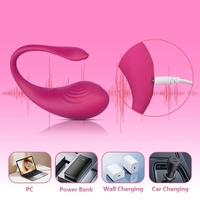 Vibrateur sans fil Bluetooth étanche, écologique, sans latex, portable, pour femmes, mini taille, 10 vitesses, clitoridien, contrôlable par l'application JoyPark.