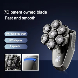 CITICITY Multifunctional Electric Epilator with Seven-<b>Head</b> <b>Razors</b> High and Low Speed Digital Display for Household Use - Product Image 3