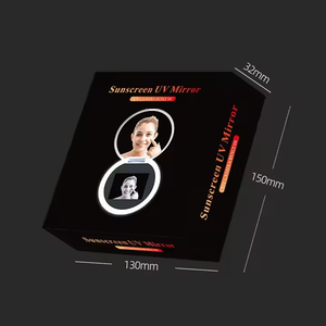Espejo cosmético LED de detección UV inteligente portátil con herramienta analizadora de cuidado de la piel ligera para revisión de maquillaje - Product Image 5