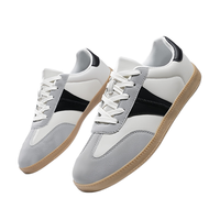 Baskets de sport tendance respirantes légères décontractées pour le quotidien et l'extérieur, pour femmes et hommes, grandes tailles, à lacets, en maille, été automne