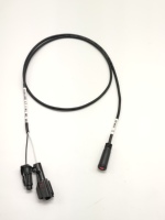 Kustom Pabrik M8 90cm kabel Throttle dan klakson kualitas tinggi 2-6Core steker kedap air e-bike dan aplikasi sepeda motor