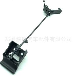 Cerradura del capó delantero 811402W000 para SANTAFE 13, pieza de repuesto de material compuesto negro - Product Image 3