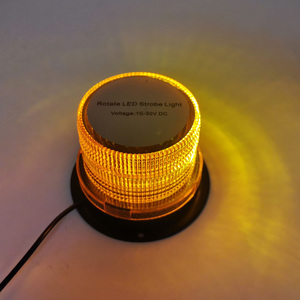 Led đèn hiệu nhấp nháy ánh sáng khẩn cấp xoay Strobe ánh sáng COB PC + Nhôm Nhà ở với cơ sở từ tính cho DC 12-80 V <span class=keywords><strong>OEM</strong></span> 24V - Product Image 4