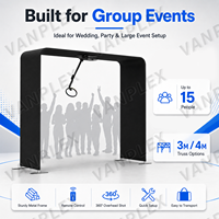 Photomaton portable 360 Sky360, machine de photomaton, vidéo-booth, smartphone, iPad, DSLR, location pour mariage et fête