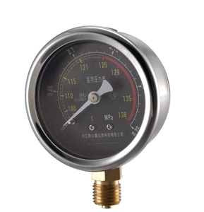 Sauerstoff-Manometer aus rostfreiem Stahl für medizinische Geräte mit niedrigerem Anschluss für medizinische Zwecke - Product Image 2