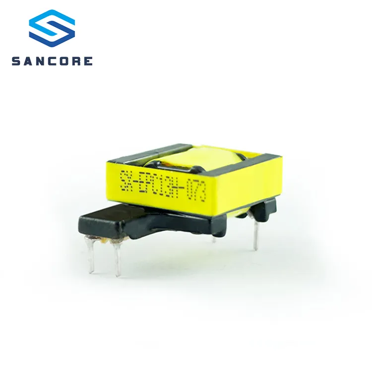 Sancore 무료 샘플 토로이드 수평 페라이트 코어 EPC13H-073 고주파 변압기