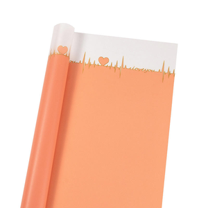 Papier d'emballage pour fleurs imperméable en gros d'usine, <span class=keywords><strong>film</strong></span> gelée Cœur Battant, emballage synthétique en PE pour bouquets de fleurs - Product Image 6