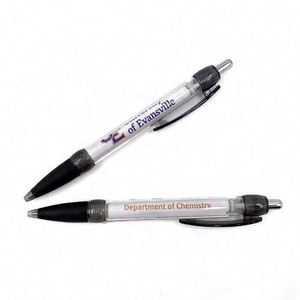 ปากกาพลาสติกแบบแบนเนอร์ราคาประหยัดพร้อมโลโก้ของคุณที่ออกแบบเองได้ - Product Image 1