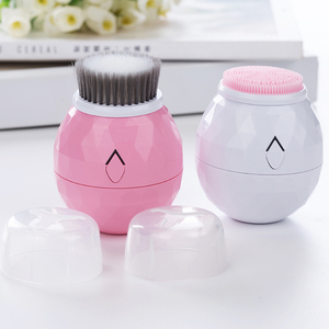 Belleza instrumento <span class=keywords><strong>2</strong></span> <span class=keywords><strong>en</strong></span> 1 eléctrico a prueba de <span class=keywords><strong>Sonic</strong></span> cepillo de limpieza Facial - Product Image 2
