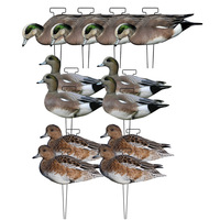 Décoy de canard sauvage réaliste en PP, pliable et portable, style champêtre, pour jardins résidentiels