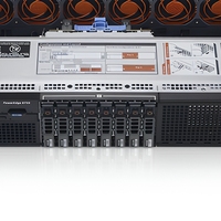 Serveur rack 2U PowerEdge R730 d'occasion avec processeur Intel Xeon, serveur de stockage 8 baies de 2,5 pouces
