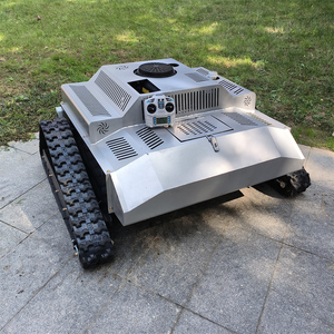 Thiết kế mới nhất điều khiển từ xa máy cắt cỏ dốc Vườn cỏ cắt robot RC máy cắt cỏ nâng cấp hoàn toàn tự động Máy cắt cỏ - Product Image 3