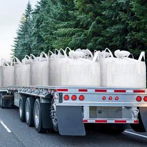 Bolsas a granel FIBC de PP de 1 tonelada, de polipropileno tejido, de alta resistencia, con fondo plano, cierre tipo Duffle, doble correa de estivado, capacidad personalizable - Product Image 6