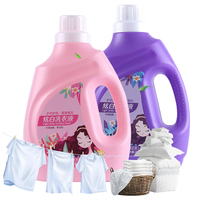Détergent à lessive et liquide de lavage écologiques et biologiques avec parfum longue durée, détergent pour un nettoyage en profondeur