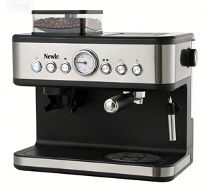 <span class=keywords><strong>Machine</strong></span> à café 2-en-1 : moulin à grains coniques haute pression 20 bars <span class=keywords><strong>et</strong></span> cafetière filtre 1,5 L avec fonction maintien au chaud - Product Image 3