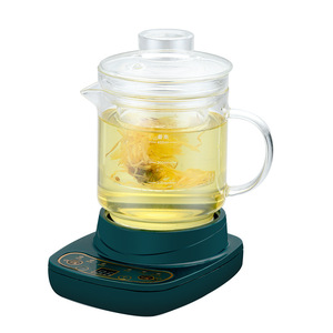 Glass Electric Kettle DA-045 1000W Below With Lid Heat Resistant For Tea Making Boiling Water Mini Stewing Cup - Product Image 3