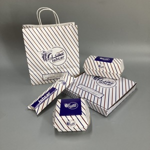 Boîte à emballage personnalisée avec logo pour poulet frit, frites, burrito, emballage en papier en forme de coussin, boîte à emballage pour tarte aux pommes - Product Image 3