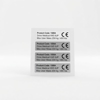 Étiquettes adhésives rectangulaires en PET métallisé mat argenté, écologiques, durables et respirantes, conçues sur mesure par un fournisseur chinois OEM