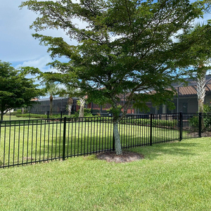 Горячая распродажа: Прочные алюминиевые секции забора для собак и щенков на заказ – безопасные, антикоррозийные, экологичные, для двора/сада - Product Image 2