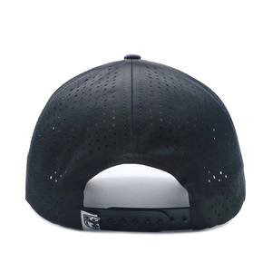 Casquette de baseball pour homme personnalisée de qualité supérieure à 6 panneaux avec trous perforés au laser pour une tenue quotidienne extérieure imperméable et respirante - Product Image 3