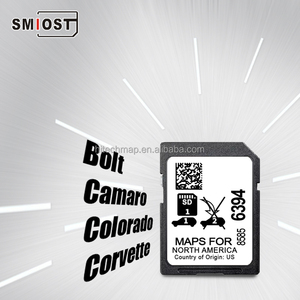 Software SMIOST, mapas GPS para coche, navegación, Memoria SD CID personalizada, tarjeta de 32GB para GM 6394 America Bolt Terrain - Product Image 1