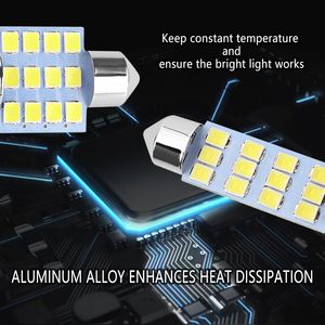 <b>Car</b> LED <b>Interior</b> <b>Light</b> Kit 20pcs T10 2835 Smd For Parking Reading License Plate Door Roof <b>Lights</b> - Product Image 2