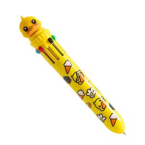 Bolígrafo de Silicona con Forma de Animal de Dibujos Animados, Multicolor, 10 Colores, Papelería Infantil, Venta al por Mayor, Económico - Product Image 3