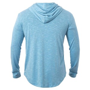 Men's UPF50+ Sun Protection Fishing Gym Polyester <strong>T</strong>-<strong>shirt</strong> Cation Oversized Quick Dry <strong>Hooded</strong> <strong>Long</strong> <strong>Sleeve</strong> Running Jersey <strong>t</strong> <strong>Shirt</strong> - Product Image 2