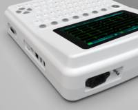 QD MEDICAL QD-ECG1201 Appareil ECG portable 12 canaux de classe II avec batterie intégrée, écran tactile 7 pouces, 12 dérivations, certifié ISO