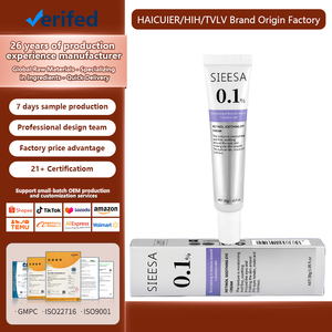 SIEESA OEM ODM <span class=keywords><strong>Crema</strong></span> Vegana con Retinol Hidratante y Niacinamida para <span class=keywords><strong>Contorno</strong></span> <span class=keywords><strong>de</strong></span> <span class=keywords><strong>Ojos</strong></span>, Eliminación <span class=keywords><strong>de</strong></span> Bolsas y Reparación Ocular - Product Image 1