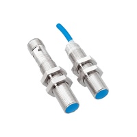 Connecteur à interrupteur magnétique 2 fils, type normalement ouvert, cylindrique, avec protection contre les courts-circuits, ensemble capteur