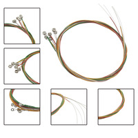 IRIN A103 Classical Guitar String Set 6 Light Strings Color Coated Steel Wire Stringed Instruments Parts Accessories
