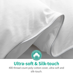 <span class=keywords><strong>Couette</strong></span> en duvet <span class=keywords><strong>de</strong></span> <span class=keywords><strong>canard</strong></span> hypoallergénique douce et respirante 100% coton avec onglets d'angle - Product Image 5