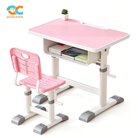 Ensemble Chaise et Bureau Ajustables Qualité Supérieure pour Étudiants – Table et Chaise Scolaires pour Élèves du Primaire et du Collège – OEM ODM