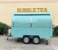 Carritos de Comida Rápida Móviles con Diseño Personalizado, Remolque de Comida/Popcorn en Venta