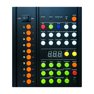Controlador DMX de Metal con Control Remoto Dedicado para Fiestas, Conciertos, Reuniones Familiares y Bodas, 433Mhz/2.4Ghz, Portátil - Product Image 2