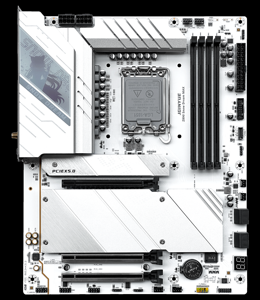 Placa Base JGINYUE H810M-D Z890 Snow Dream con Tecnología IA, DDR5, LGA1851, M-ATX/ATX, Compatible con Procesadores Core Ultra200 Series - Product Image 5