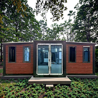 Meilleure Vente Prix Bas Maison Conteneur Modulaire Extensible en Acier de 20 Pieds, Appartement Préfabriqué Moderne à Deux Chambres