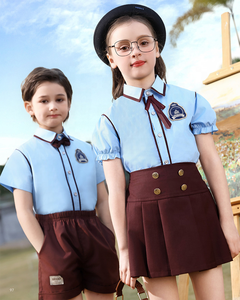 Conjuntos de Uniformes Escolares Formales de Verano para Niños y Niñas, Color Rosa, Trajes para Fotos de Grupo, Disfraces para <span class=keywords><strong>Coro</strong></span> de Jardín de Infancia - Product Image 3