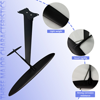 Axis Foil Spitfire 1100/1180/1030/960 Aile en carbone intégral Hydrofoil Surge avec logo OEM pour Wingfoil, Surf Foiling et Scooter
