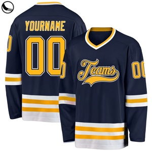 BETHERIVAL OEM Service Embroidery <b>Applique</b> Ice Hockey Jersey Polyester Hockey Jersey - Product Image 3
