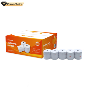 Papel Térmico <span class=keywords><strong>sin</strong></span> Núcleo de 80x80mm al por Mayor, Rollo Térmico Súper Blanco de 57x50mm, Papel Ecológico para Máquinas POS y Cajeros Automáticos - Product Image 3
