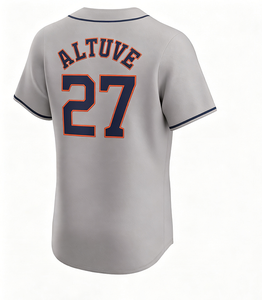 Nouveau Maillot de <span class=keywords><strong>Baseball</strong></span> 2026 pour Hommes – Broderie 27 ALTUVE, 44 ALVEREZ, 2 BREGMAN, 3 PENA – Vente en Gros et Livraison Directe - Product Image 6